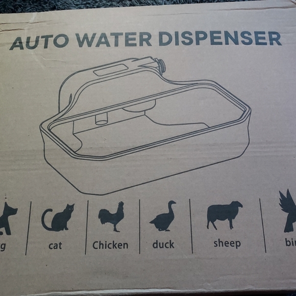 Auto Water Dispenser For Large Dog Cat & Livestock